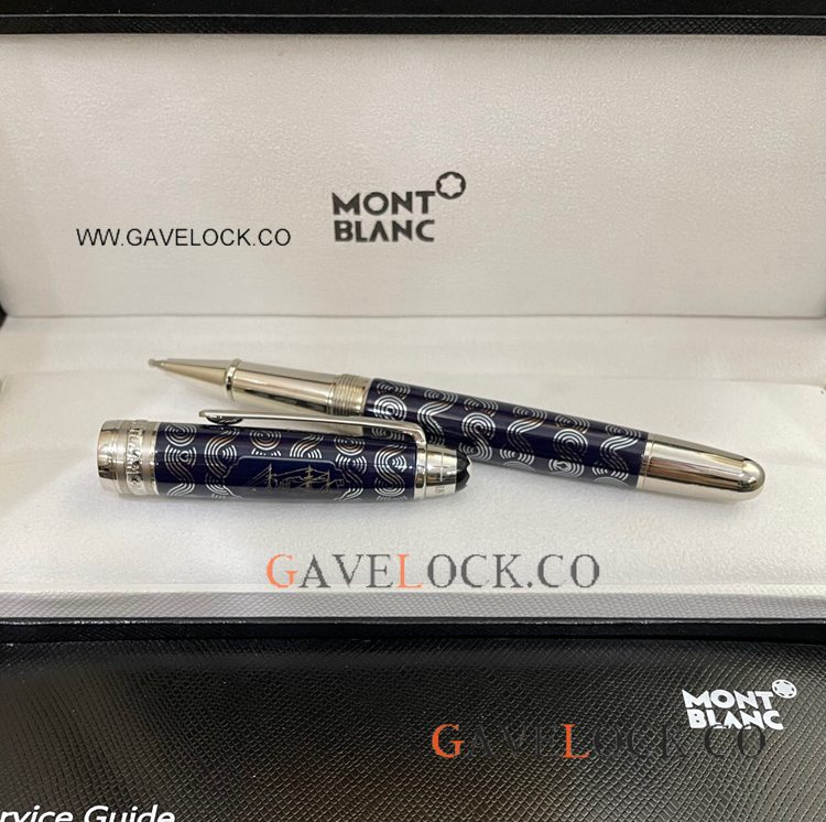 New Arrival! Montblanc Meisterstuck 80 days 145 Mid Blue Rollerball New Arrival! Montblanc Meisterstuck 80 days 145 Mid Blue Rollerball